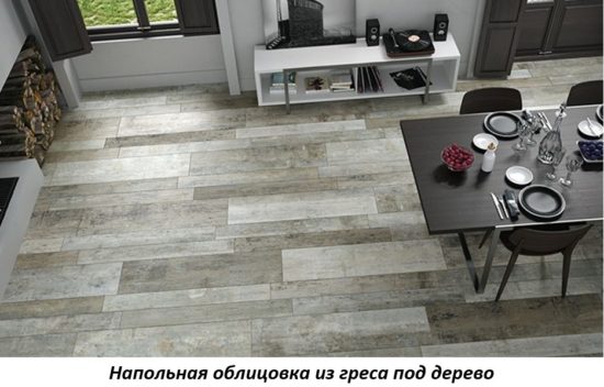 Напольная облицовка из керамогранита &ndash; виды, характеристики, применение