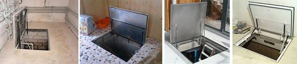 Напольные люки-невидимки и их отделка плиткой