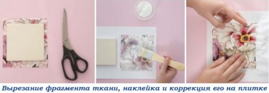 Декупаж кафельной плитки: способы и технология выполнения Декупаж кафельной плитки: способы и технология выполнения