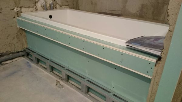 Как добротно уложить в ванной плитку на гипсокартон Как добротно уложить в ванной плитку на гипсокартон