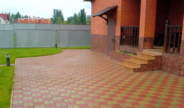 Популярные способы укладки тротуарной плитки