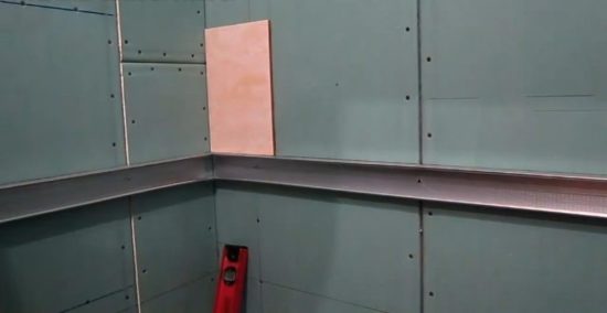 Укладка кафеля на гипсокартон