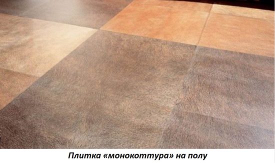 Выбор плитки для пола прихожей