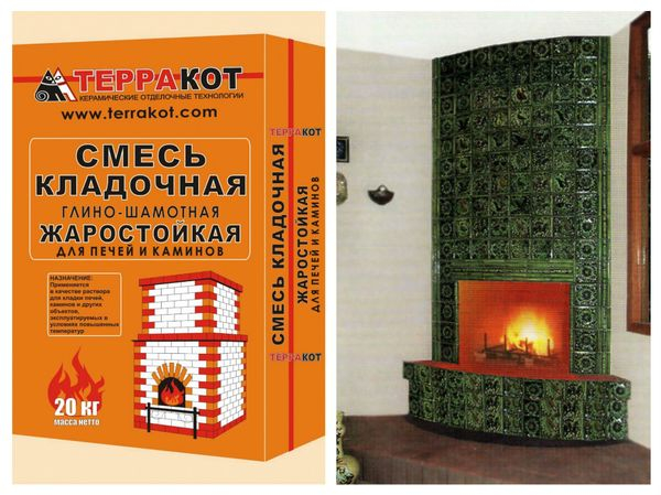 Выбор жаростойкой затирки для печей и каминов