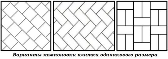 Варианты и способы раскладки керамической плитки: основные правила
