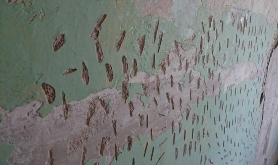 Настилка плитки на окрашенное основание Настилка плитки на окрашенное основание