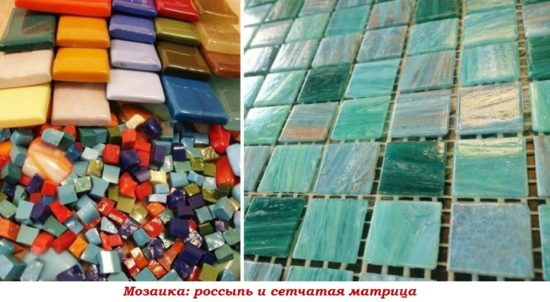 Клеим мозаику на сетке: правила укладки мозаичной плитки