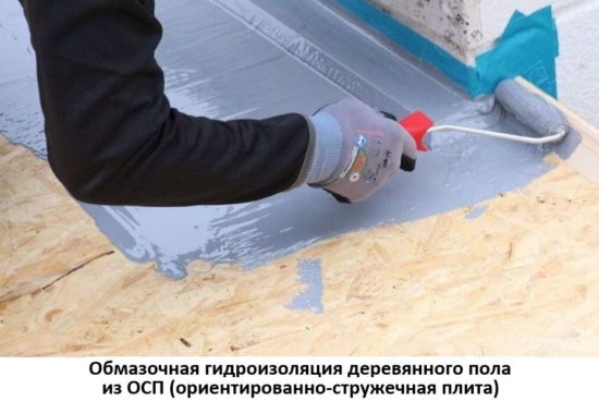 Как положить плитку в ванной на деревянный пол