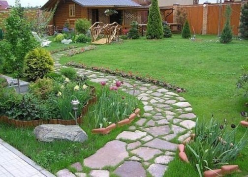 Бетонные дорожки на дачном участке: сделать самостоятельно