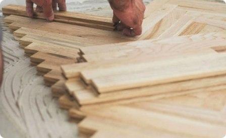 Укладка штучного паркета самостоятельно — профессиональные советы Укладка штучного паркета самостоятельно — профессиональные советы