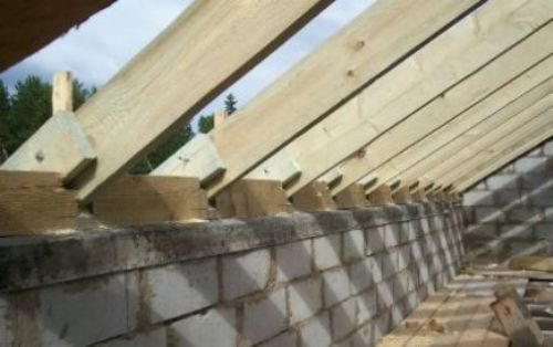 Кровля для дома из газобетона: особенности конструкции и характеристики плоской и скатной кровли