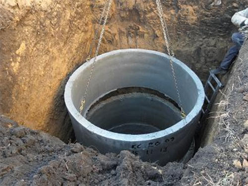 Правила монтажа железобетонных колец для колодца своими руками